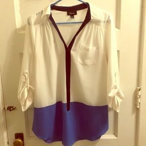 3/4 sleeve blouse
